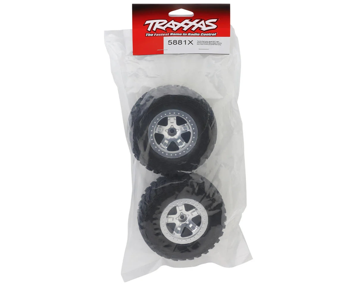 Traxxas Kumho Venture MT Tire w/SCT Front Wheels (Standard) (2)