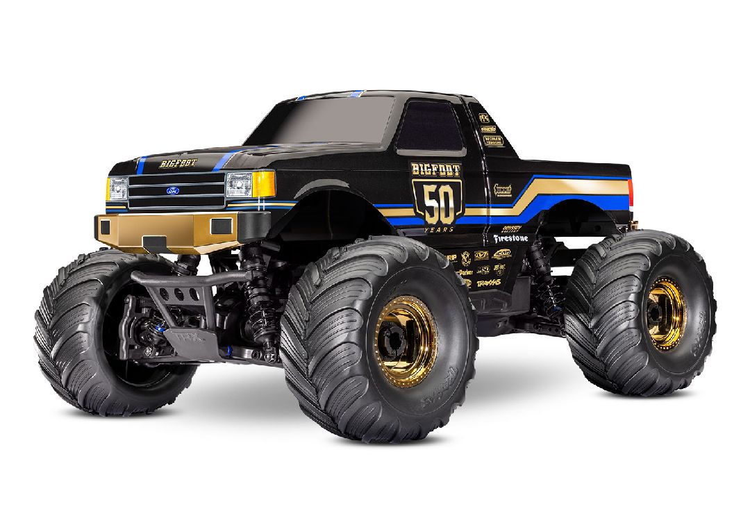 Traxxas 1/10 MT BL-2S 4x4 RTR - Bigfoot 50th Anniversary (Incl B&C)