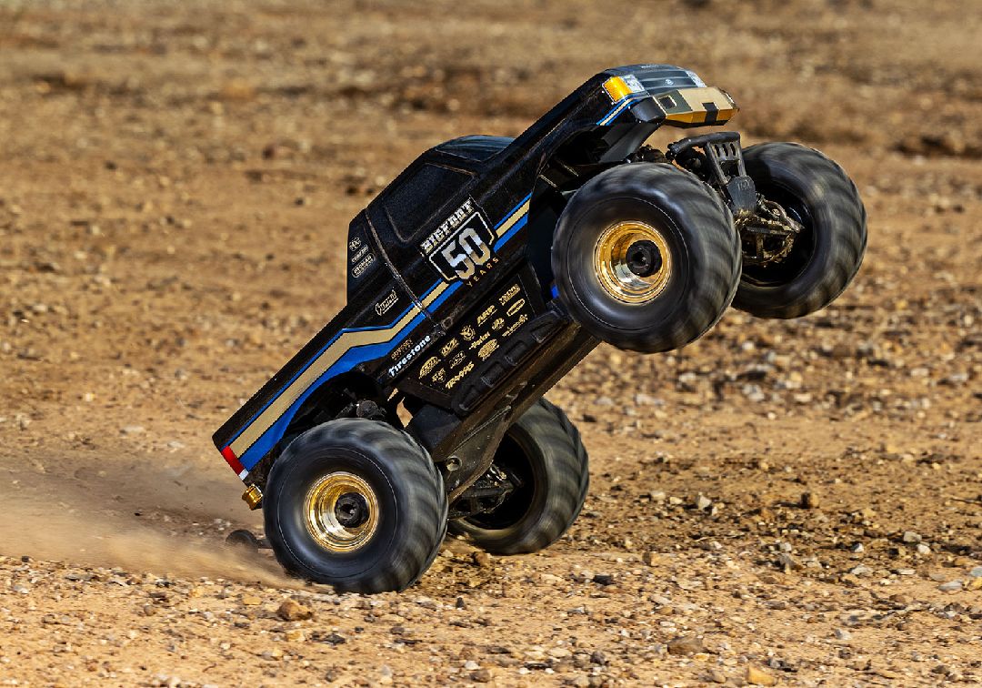 Traxxas 1/10 MT BL-2S 4x4 RTR - Bigfoot 50th Anniversary (Incl B&C)