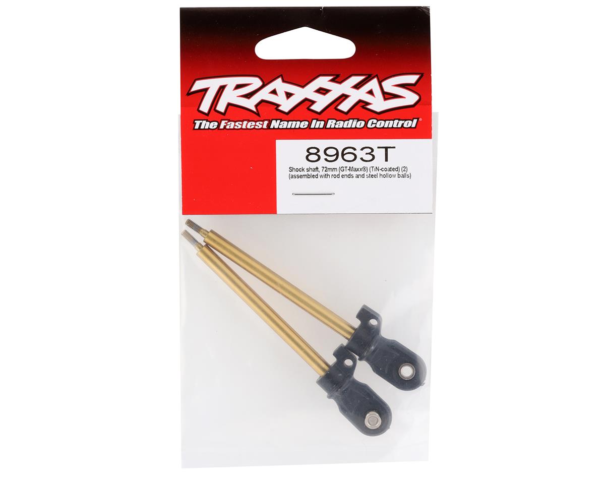Traxxas GT-Maxx TiN Coated Shock Shaft Assembly (2) (72mm)