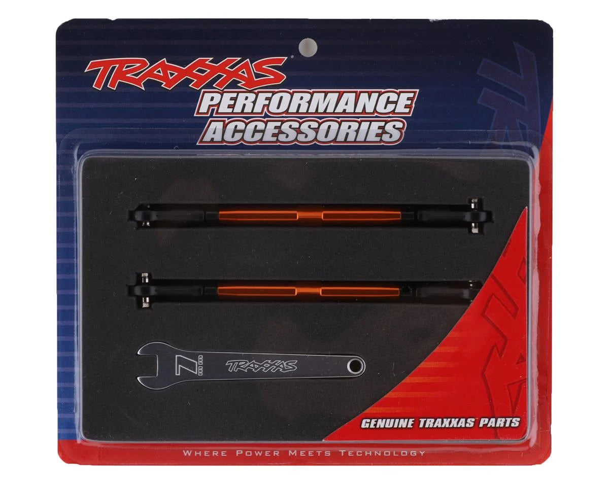 Traxxas WideMaxx Aluminum Toe Link Tubes (2)
