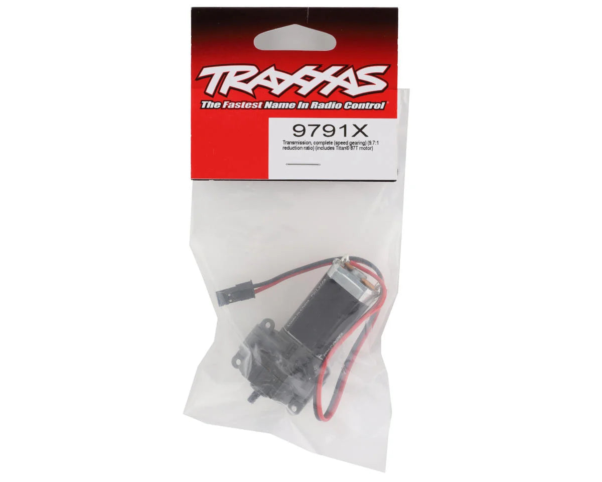 Traxxas Complete Transmission w/87T Motor (Speed Gearing) (TRX-4M)