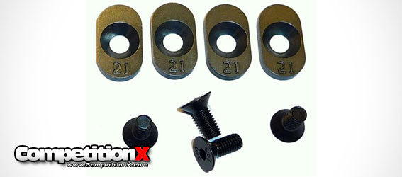 Vertigo 5IVE-T 21t Engine Mount Insert & Screw Set (4)