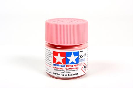 Tamiya Acrylic Mini X-17 Pink 1/3 oz - TAM81517