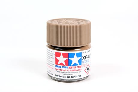 Tamiya Acrylic Mini XF-52 Flat Earth 1/3 oz - TAM81752