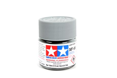 Tamiya Acrylic Mini XF-66 Light Gray 1/3 oz - TAM81766