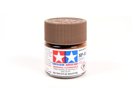 Tamiya Acrylic Mini XF-68 Nato Brown 1/3 oz - TAM81768
