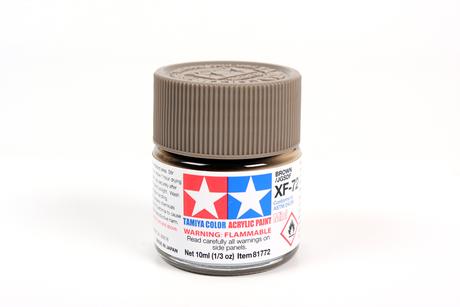 Tamiya Acrylic Mini XF-72 Brown (JGSDF) 1/3 oz - TAM81772