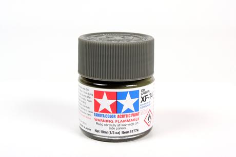 Tamiya Acrylic Mini XF-74 Olive Drab (JGSDF) 1/3 oz - TAM81774