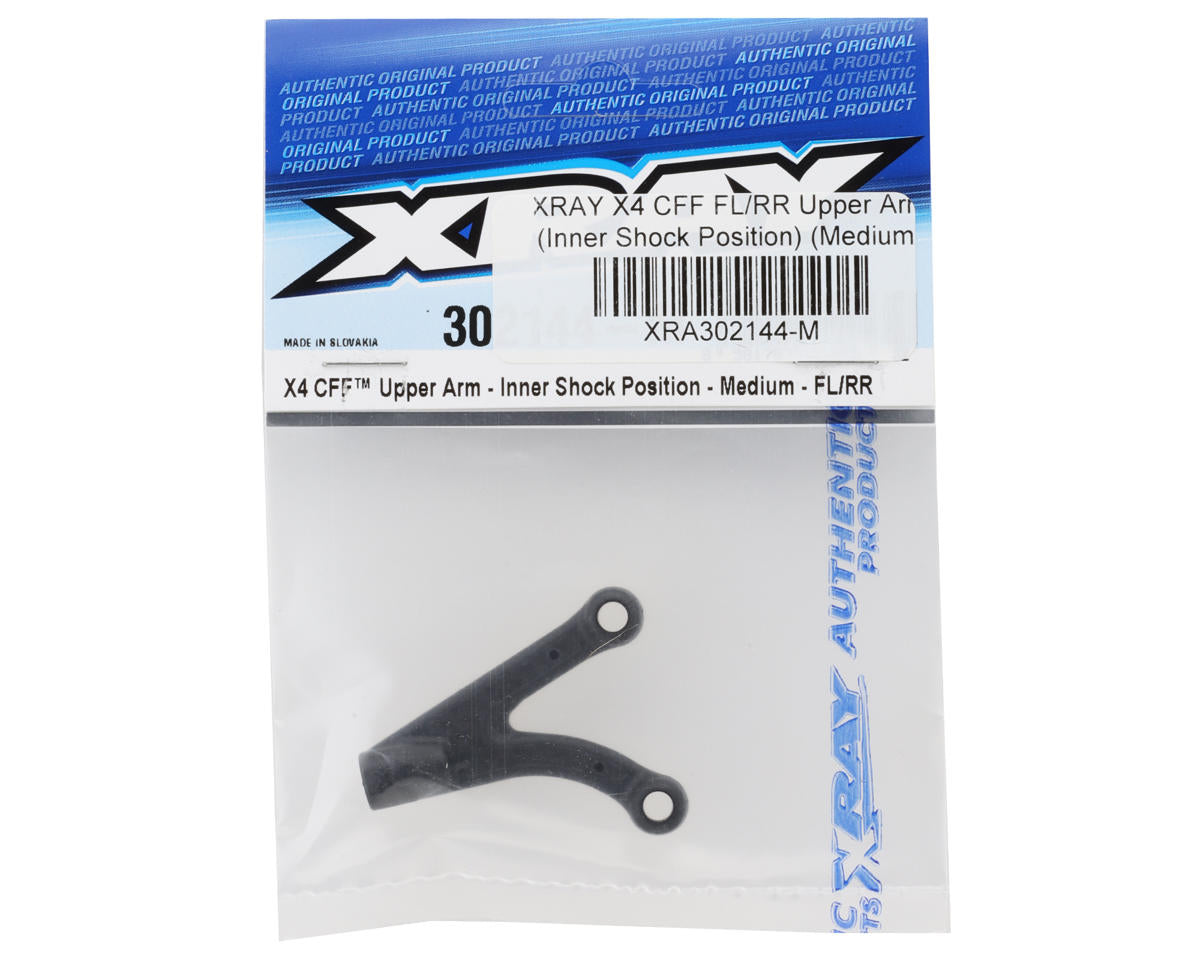 XRAY X4 CFF Upper Arm - Inner Shock Position - Medium - FL/RR