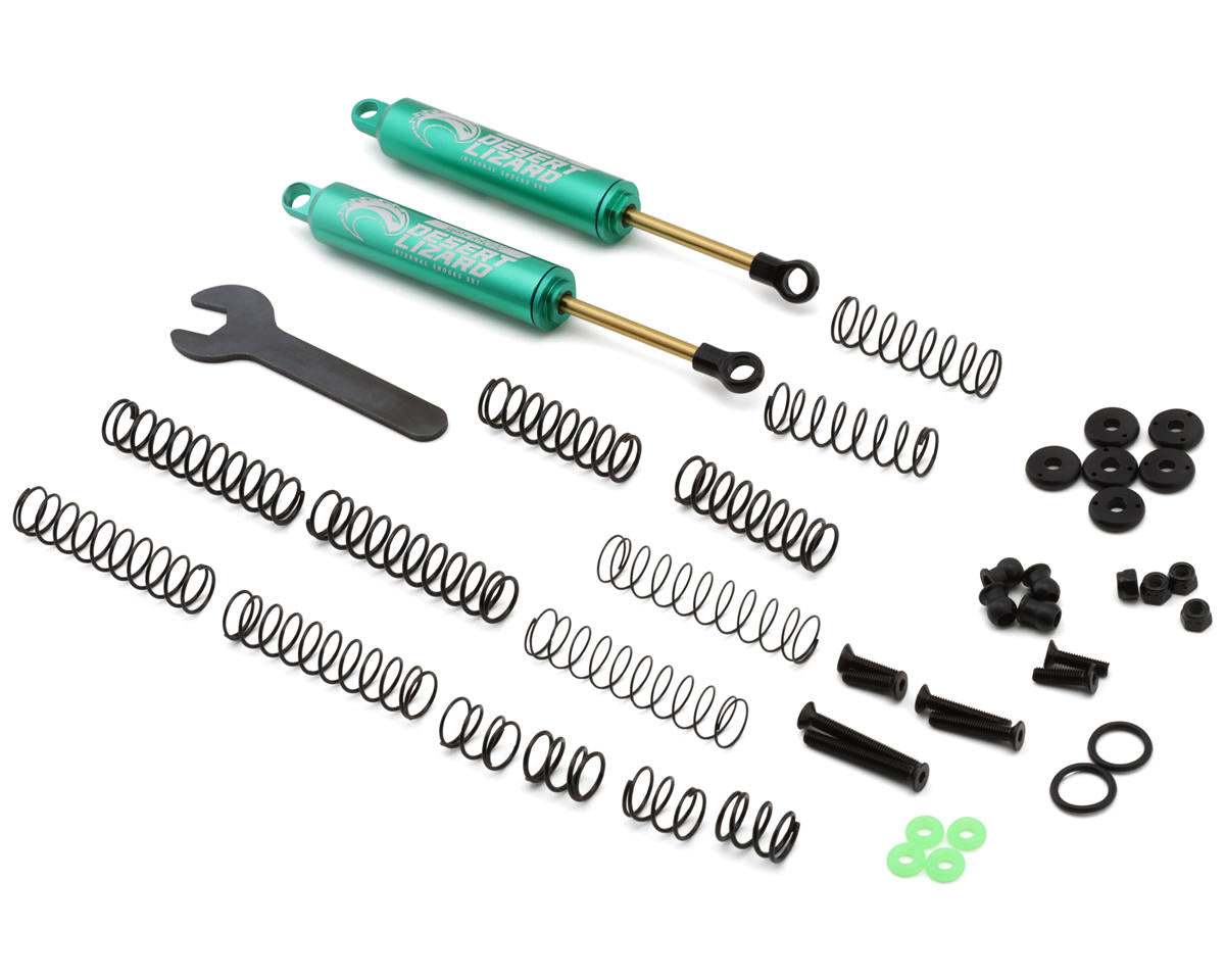 Yeah Racing Aluminum Desert Lizard Two Stage Internal Spring Shocks (2) (110mm)