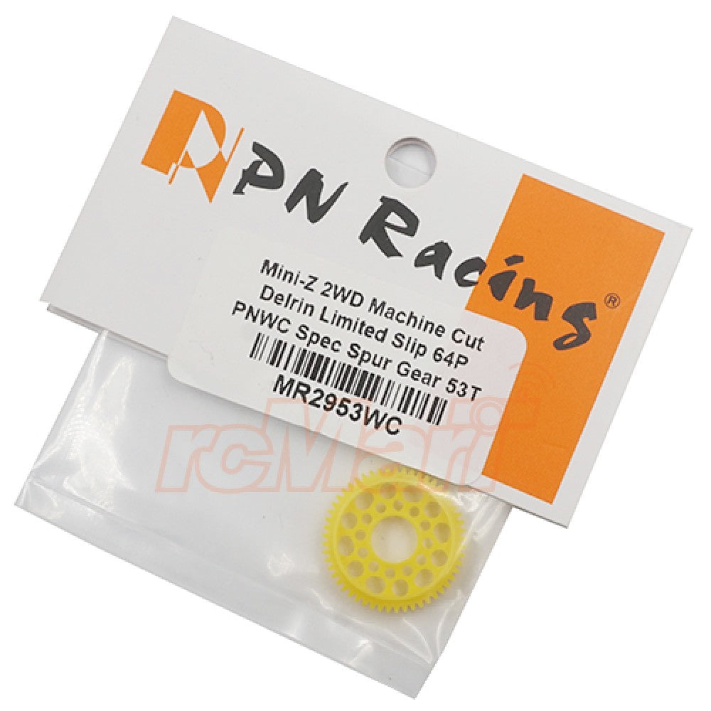 PN Racing Mini Z V4 Machine Cut Delrin 64P 53T Spur Gear PNWC