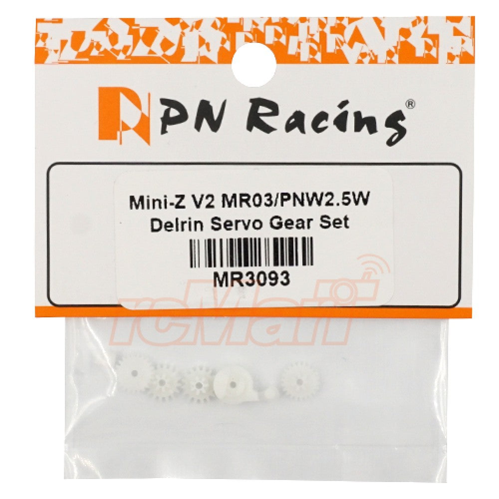 PN Racing Mini-Z V2 Delrin Servo Gears MR03 PNW2.5W