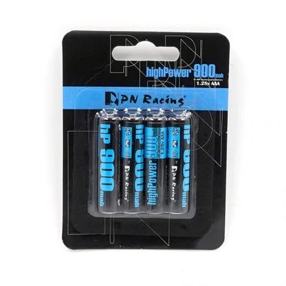 PN Racing High Power 900mah Ni-MH Rechargeable AAA Battery (4pcs)