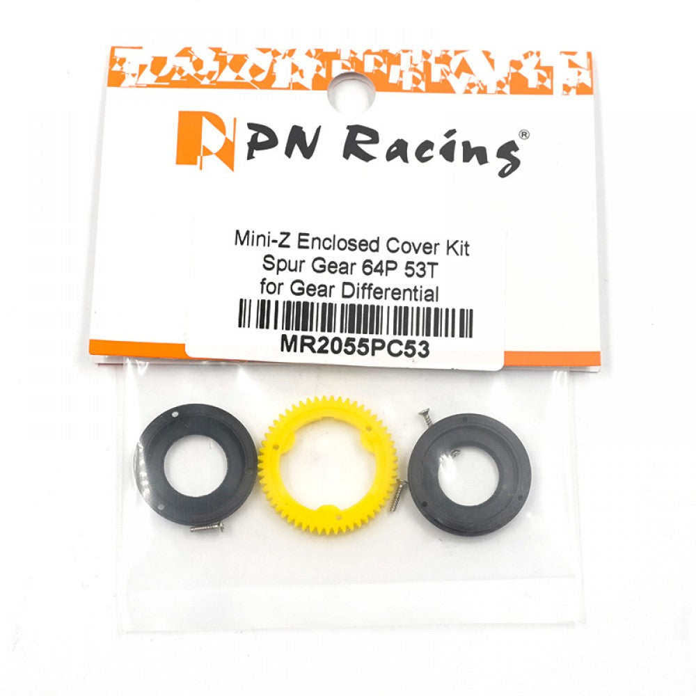 PN Racing PNWC Enclosed Cover Kit 64P 53T For Gear Differential