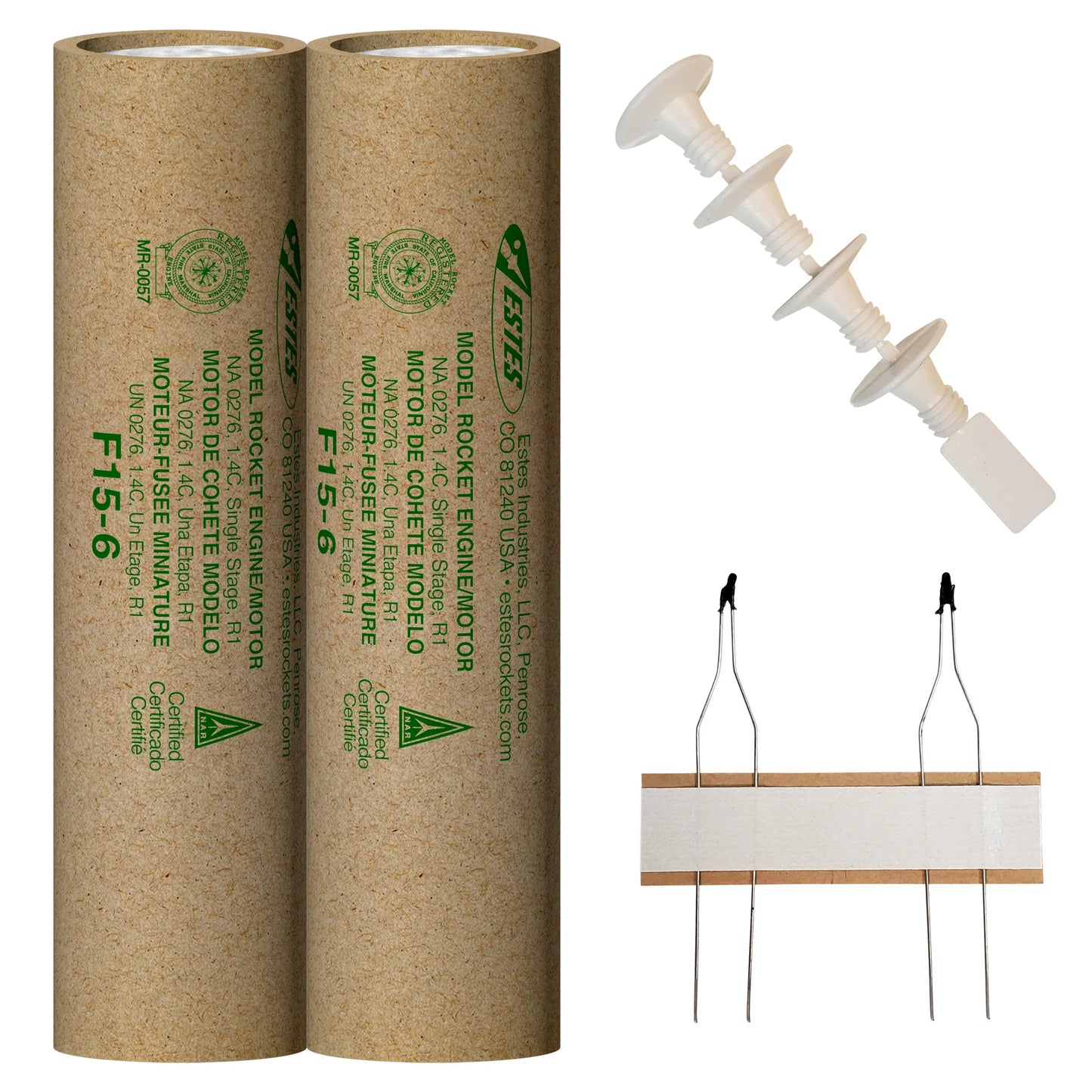 Estes Rockets F15-6 Engines (29 mm)