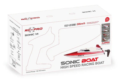 RC PRO SONIC14 - High Speed Brushed Boat  Ready To Run