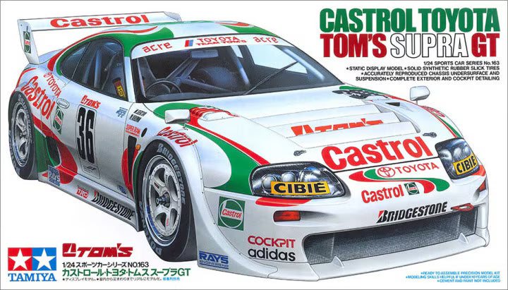 Tamiya Castrol Toyota Tom's Supra GT