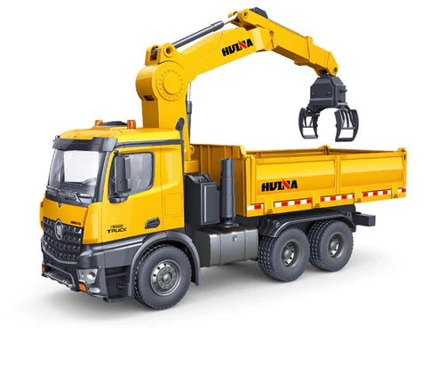 RC PRO Huina 1:14 9ch RC grapple dump truck