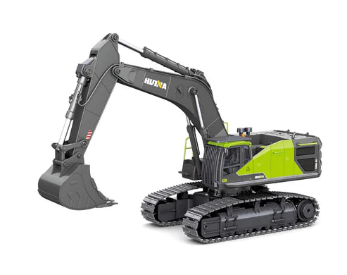 RC PRO Huina 1/14 22CH RC Excavator Green excavator