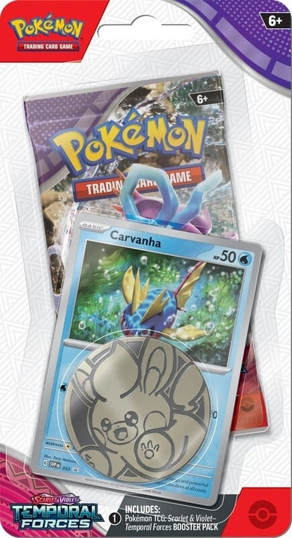 Pokemon Scarlet & Violet - Temporal Forces - Checklane Blister Pack