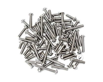 1UP Racing Associated RC28 Pro Duty Titanium Upper Screw Set (Silver) (36)