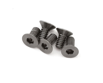 1UP Racing Titanium Pro Duty Flat Head Screws (5) (2x6mm)