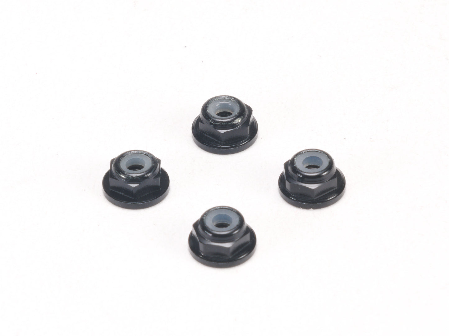 PN Racing Alum 2mm Flanged Lock Nut (4)