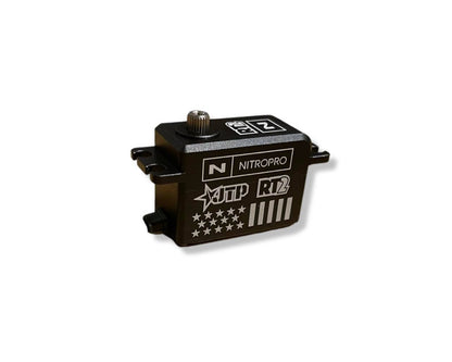NitroPro "Jared Tebo" JTP RT2 LP Low Profile High Torque Metal Case Brushless Servo (25T)