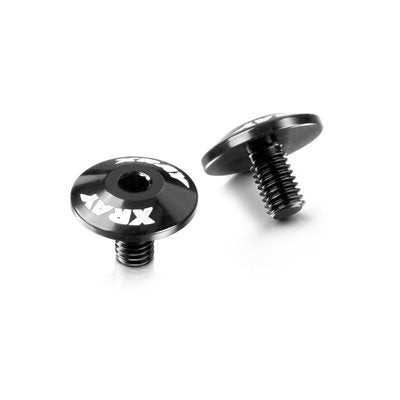 XRAY 3x7mm Aluminum Dual Servo Saver Screw (2)