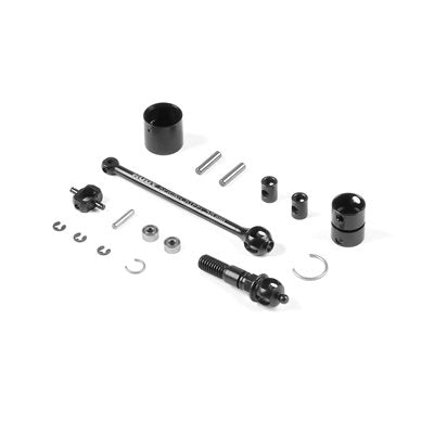 XRAY X4 ECS BB SC Drive Shaft 58mm - HUDY Spring Steel Compl. Set