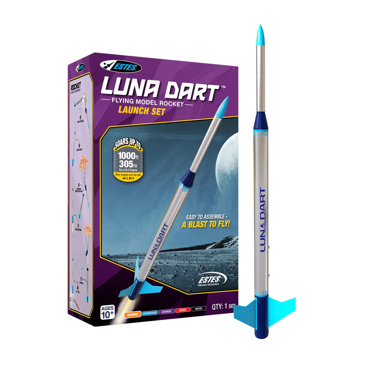Estes - Luna Dart™ Launch Set