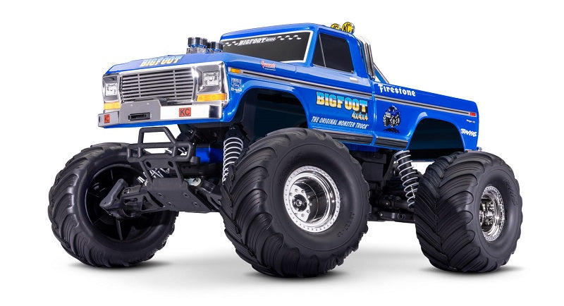 Traxxas 1/10 BIGFOOT No. 1 BL-2S HD Clipless Body- Blue Ready To Run