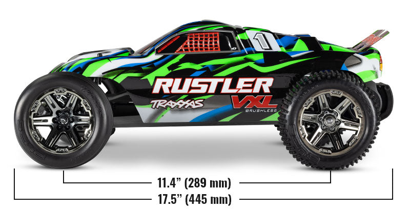 Traxxas Rustler VXL Brushless 1/10 RTR Stadium Truck