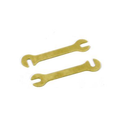 XRAY 0.6mm Steel Shim (Gold) (2)