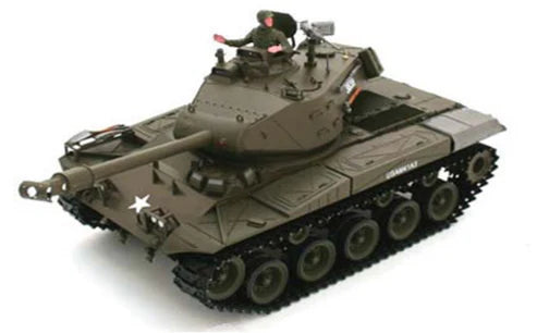 RC PRO Heng Long V7.0 1:16 U.S.A M41 "Walker Bulldog" RC Tank full pro version