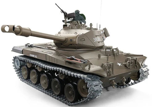 RC PRO Heng Long V7.0 1:16 U.S.A M41 "Walker Bulldog" RC Tank full pro version