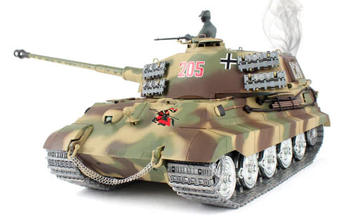 RC PRO Heng Long 1:16 German King Tiger (Henschel) RC Tank - FULL PRO VERSION