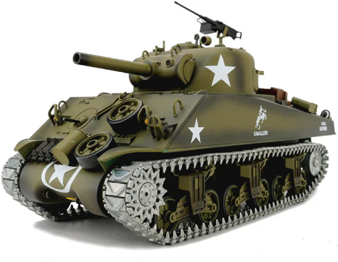 RC PRO Heng Long V7.0 1/16 U.S.A M4A3 "Sherman" RC Tank(BB AND IR) - FULL PRO VERSION