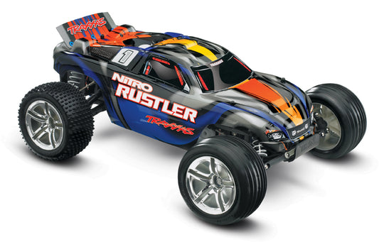 Traxxas Nitro Rustler 1/10-Scale Nitro-Powered 2wd Stadium RTR