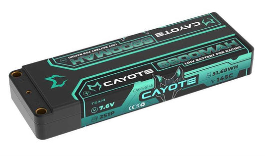 CAYOTE 6800mAh 145C 7.4V 2S1P LiPo Battery