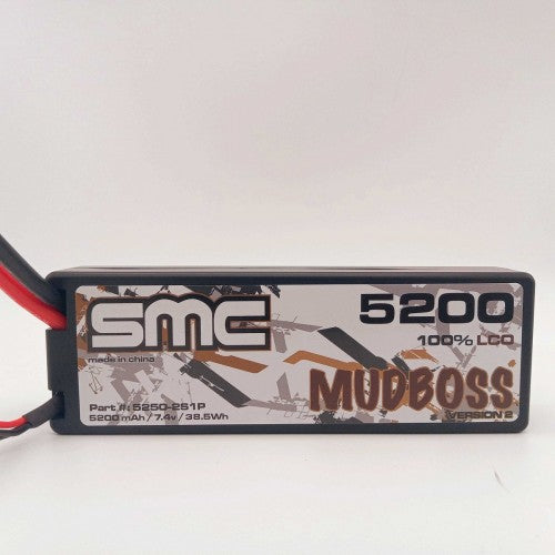 SMC Mudboss V2 7.4V 5200mAh 50C Hardcase Deans Plug