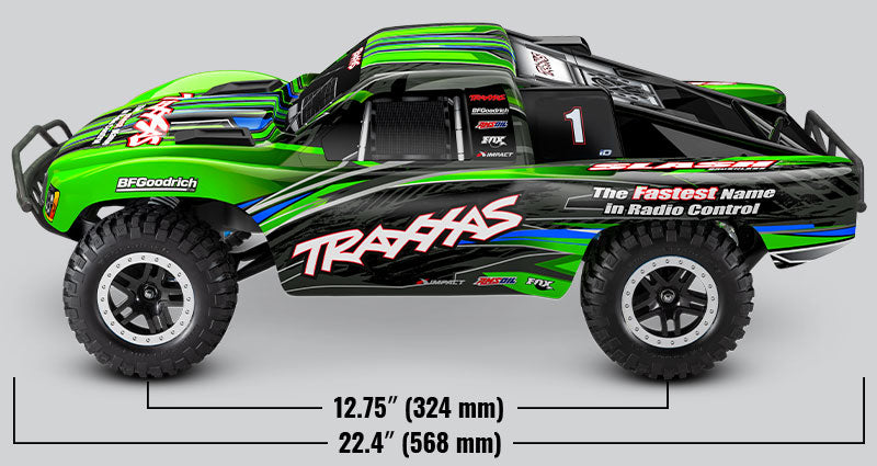 Traxxas Slash 1/10 Brushless 2WD Short Course Truck RTR - Green