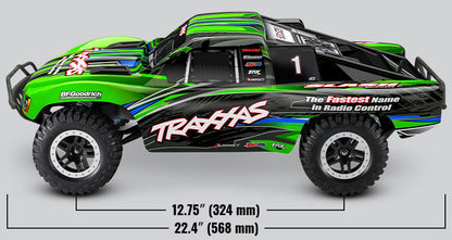 Traxxas Slash 1/10 Brushless 2WD Short Course Truck RTR - Green