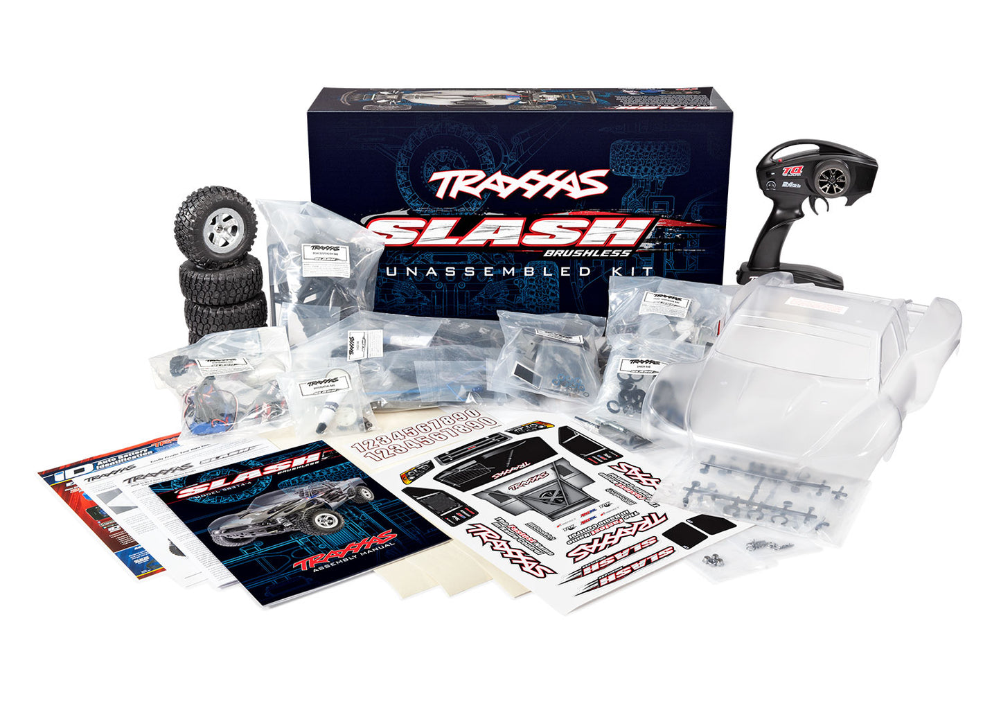 Traxxas 1/10 Slash BL-2S HD Clipless Unassembled Kit