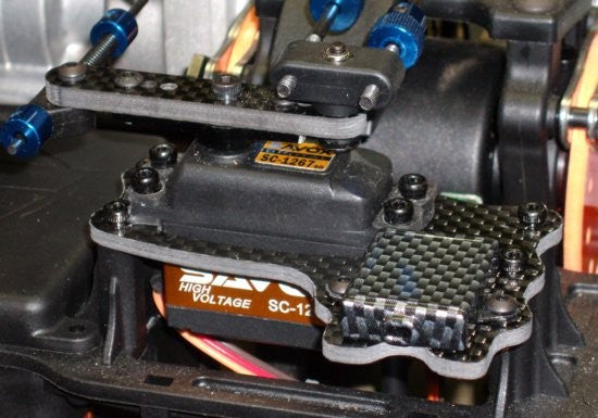 Xtreme Team Losi 5IVE-T Carbon Fiber Servo Mount