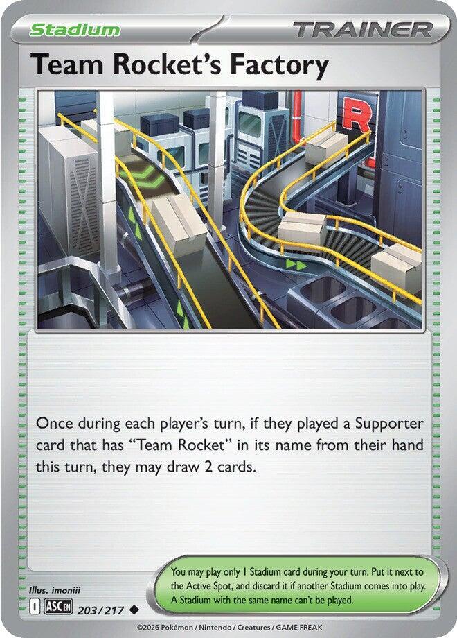 Team Rocket's Factory - ME: Ascended Heroes (ASC)