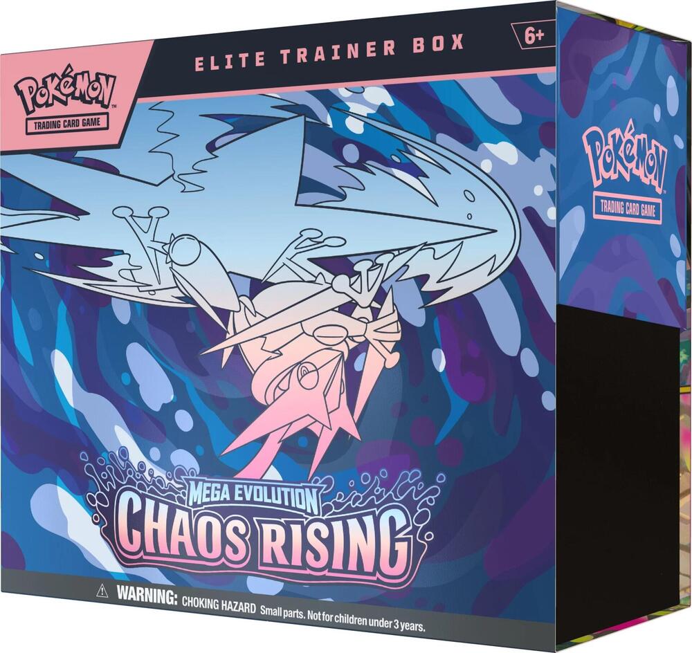 ** IN STORE PURCHASE ONLY** Pokemon TCG: ME04 Chaos Rising Elite Trainer Box