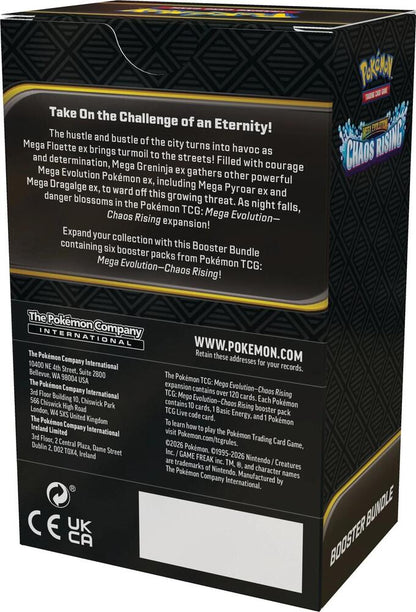 ** IN STORE PURCHSE ONLY** Pokémon TCG: ME04 Chaos Rising Booster Bundle