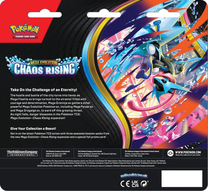 *** IN-STORE PURCHASE ONLY*** Pokemon TCG: Chaos Rising 3 Pack Blister